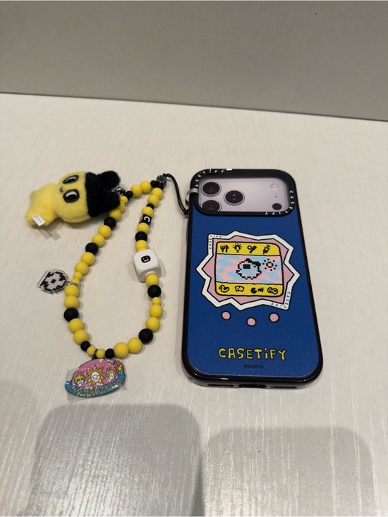 Casetify X Tamagotchi Blue, Yellow & Black Iphone 17 Pro Max Case